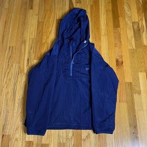 Without Walls Blue Rain Jacket Size L